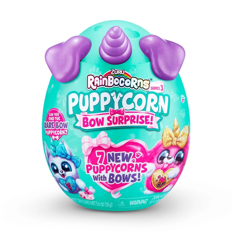 HUEVO SORPRESA PUPPYCORN RAINBOCORNS - MORADO - 3