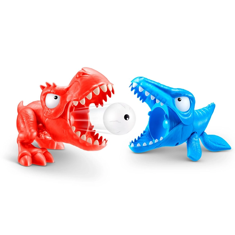 SET DE BATALLA SMASHERS MINI T REX DINO ISLAND ROJO - 3
