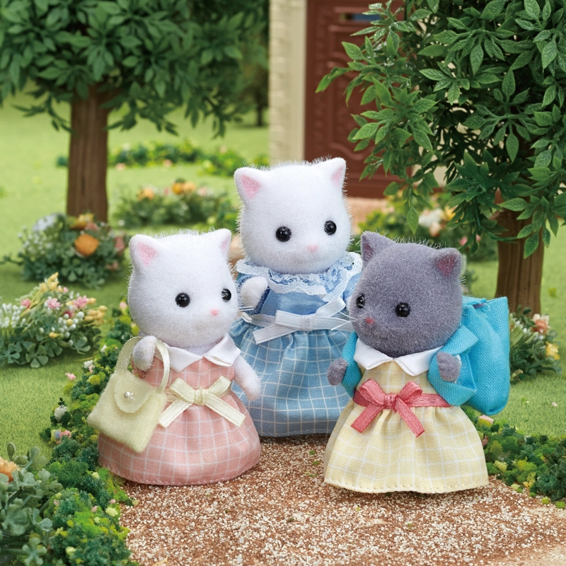 PLAYSET FIGURAS SYLVANIAN FAMILIES FAMILIA GATO PERSA - 7