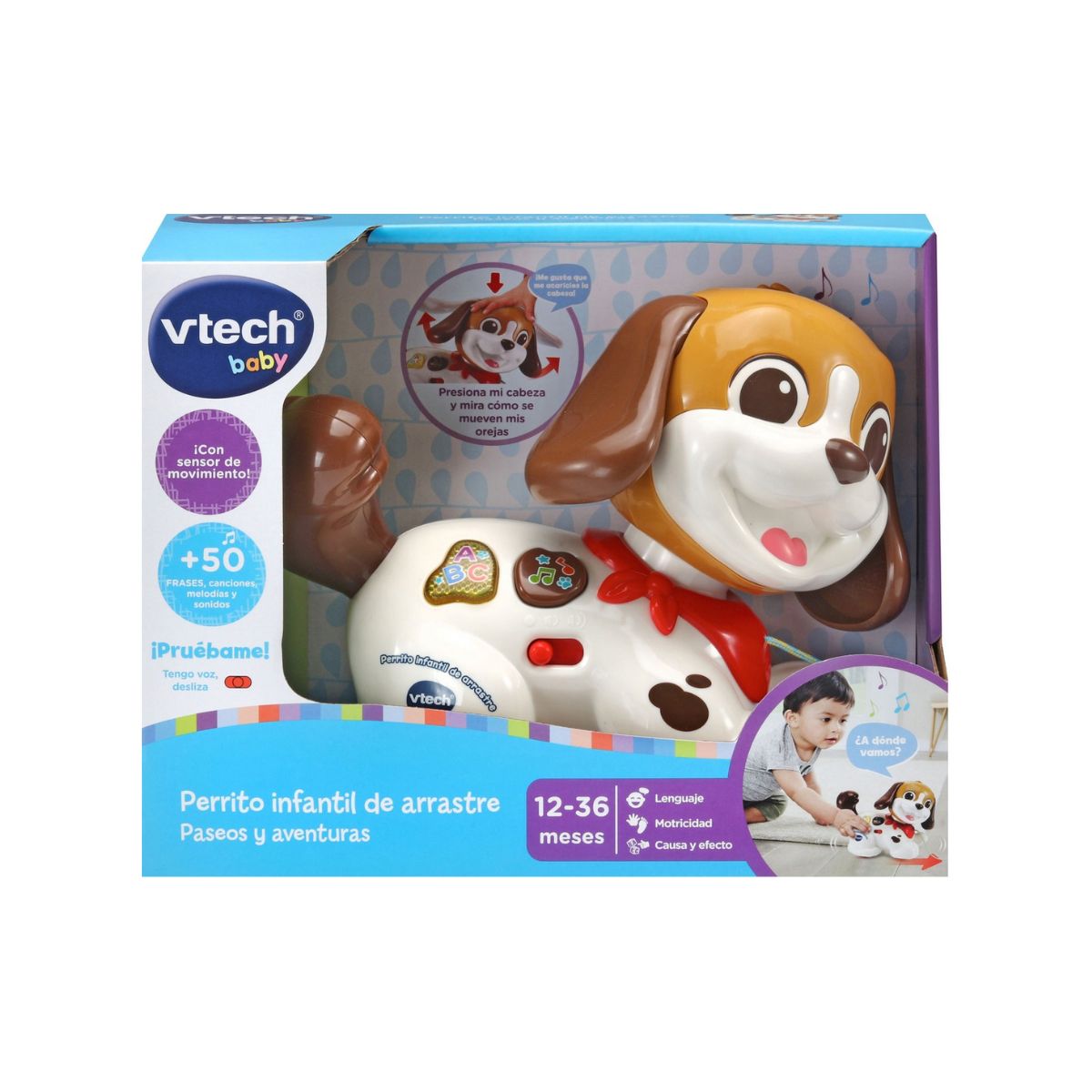 PERRITO DE ARRASTRE VTECH EDUCATIVO Y MUSICAL - 3