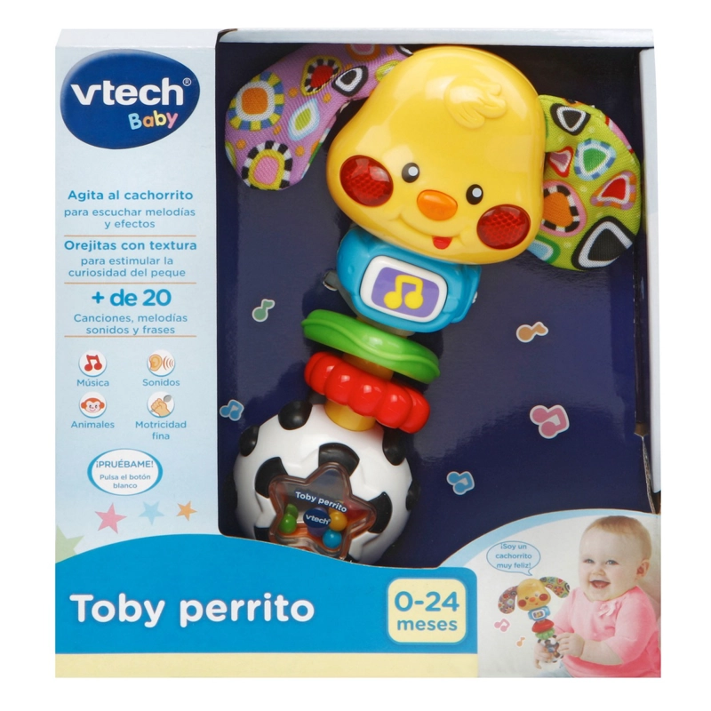 JUGUETE INTERACTIVO VTECH TOBY PERRITO MULTICOLOR - 3