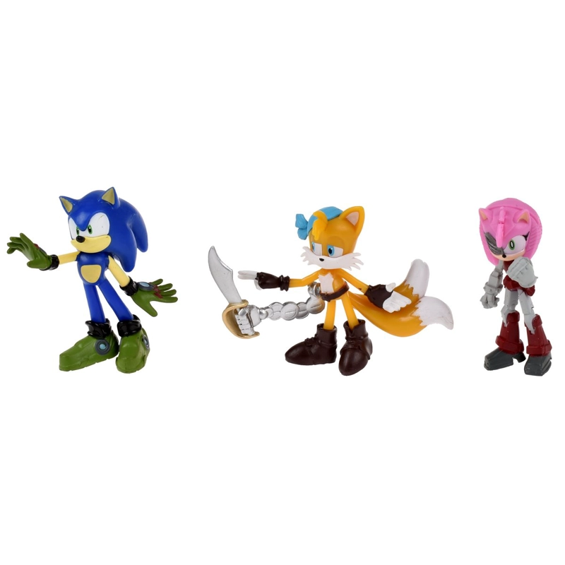 PACK 3 FIGURAS SONIC DE 7 CMS - PACK-2 DR EGGMAN - 2