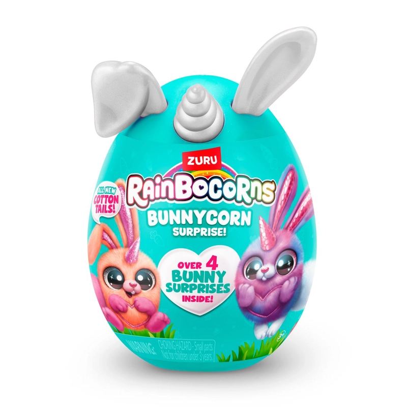 HUEVO BUNNYCORN RAINBOCORNS - PLATEADO - 8