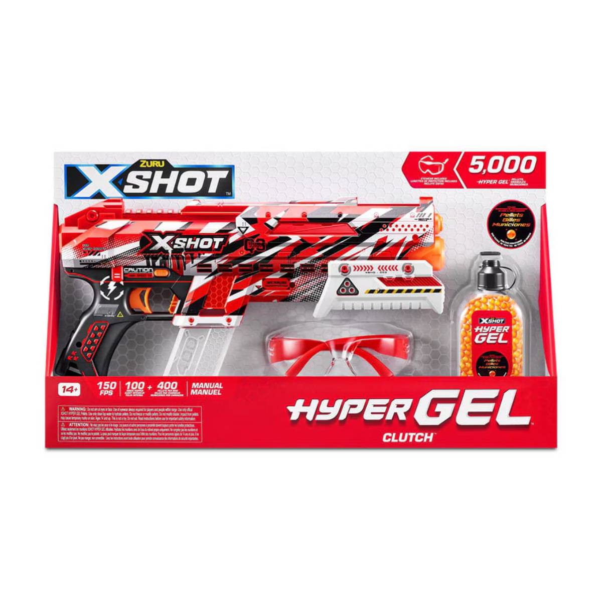 LANZADOR X-SHOT BOLITAS GEL SMALL BLASTER HIDROGEL - 4