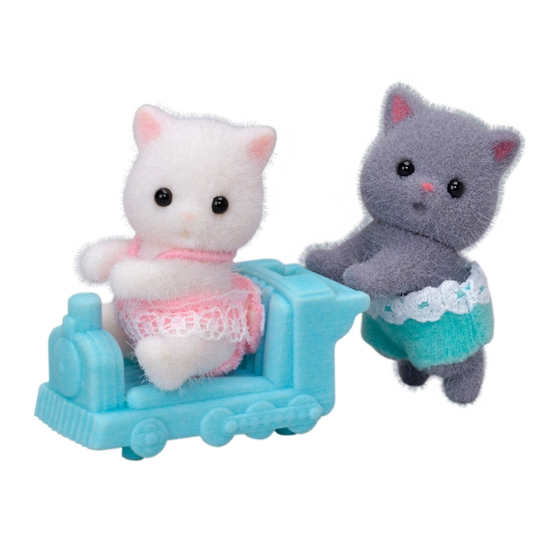 GEMELOS GATO PERSA SYLVANIAN FAMILIES - 1