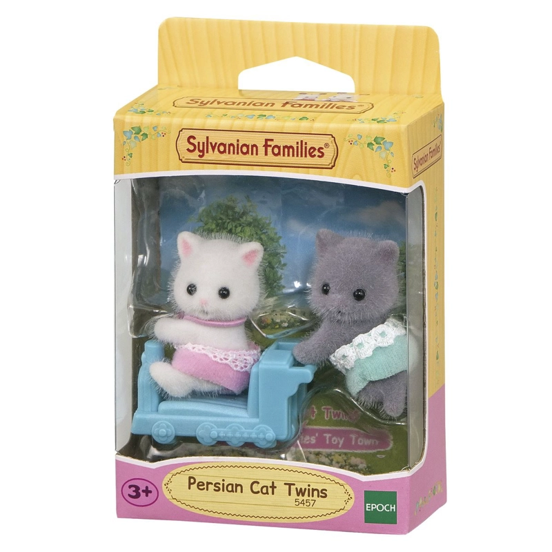 GEMELOS GATO PERSA SYLVANIAN FAMILIES - 2