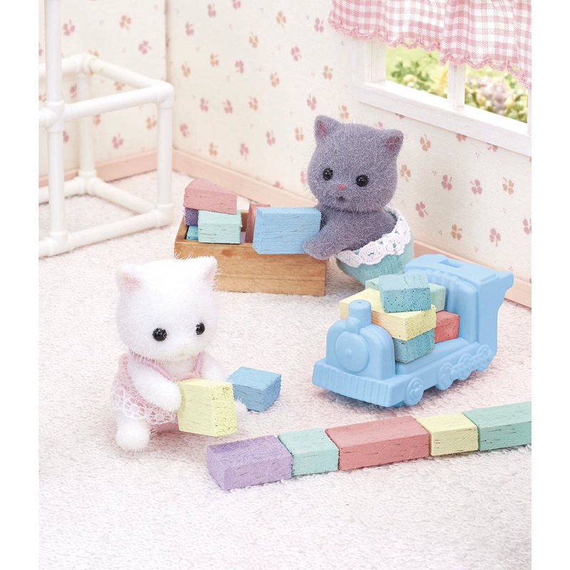 GEMELOS GATO PERSA SYLVANIAN FAMILIES - 5