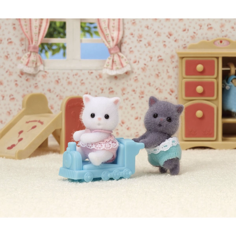 GEMELOS GATO PERSA SYLVANIAN FAMILIES - 7