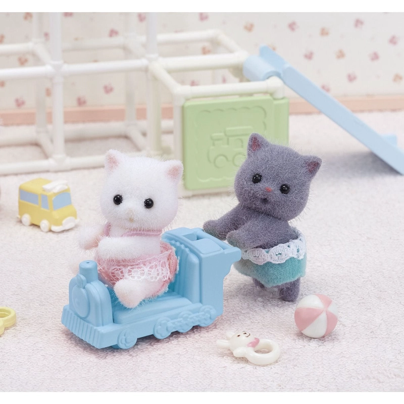 GEMELOS GATO PERSA SYLVANIAN FAMILIES - 8