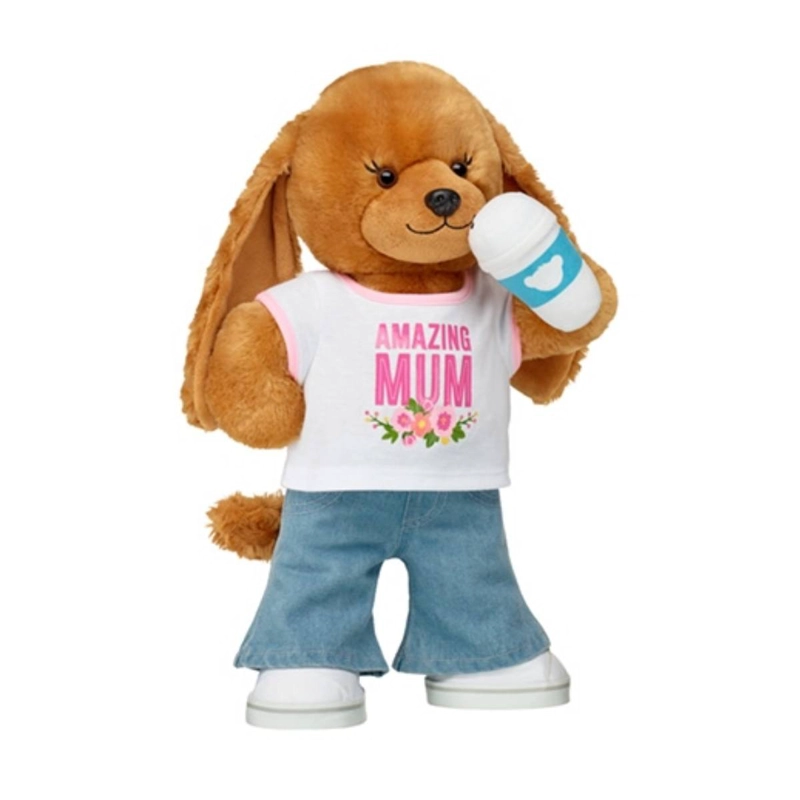 POLERA BUILD A BEAR AMAZING MUM MENSAJE AMOROSO - 3