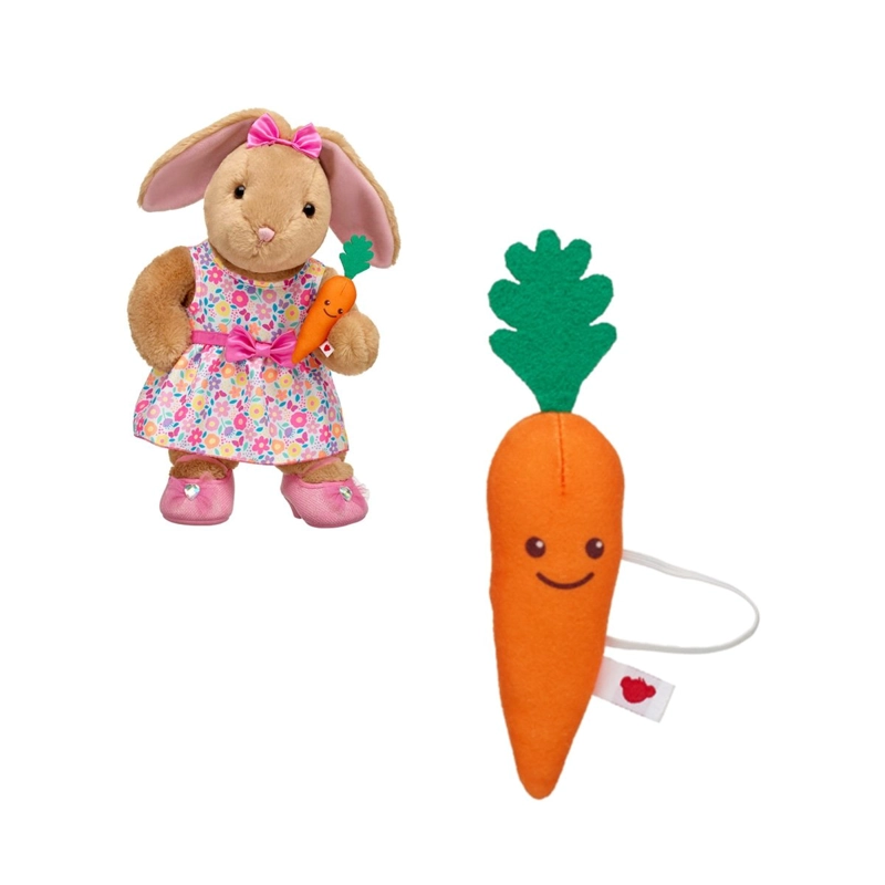 MUÑEQUERA BUILD A BEAR ZANAHORIA PELUCHE ACCESORIO - 2