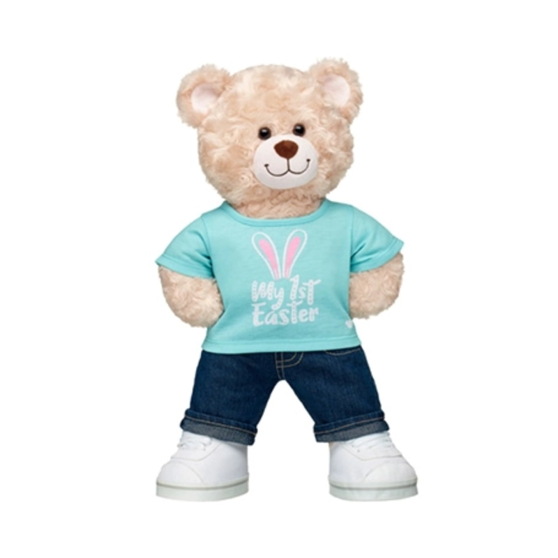 POLERA BUILD A BEAR CLASICA MY 1ST EASTER CELESTE - 2