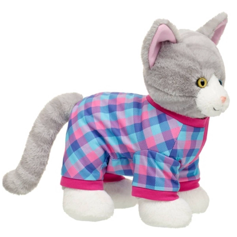 PIJAMA ESCOCE S ROSADO BUILD A BEAR CLASICO PARA PELUCHE - 3