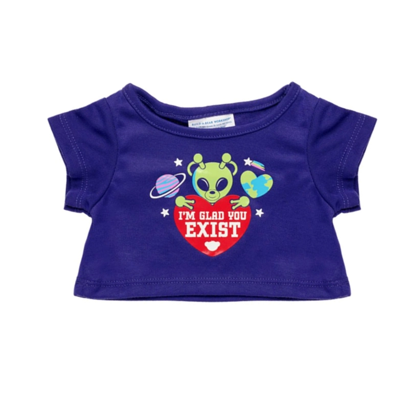 POLERA BUILD A BEAR DISEÑO GLAD YOU EXIST - 1