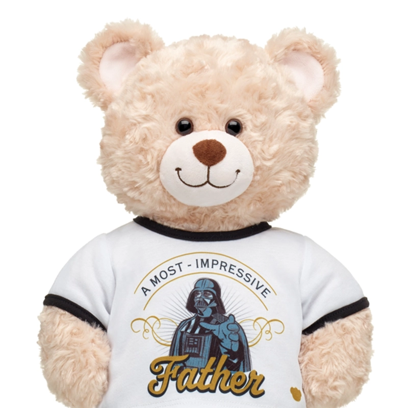 POLERA BLANCA BUILD A BEAR DARTH VADER STAR WARS - 2