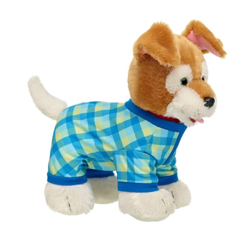 PIJAMA ESCOCE S AZUL BUILD A BEAR CLASICO PARA PELUCHE - 3