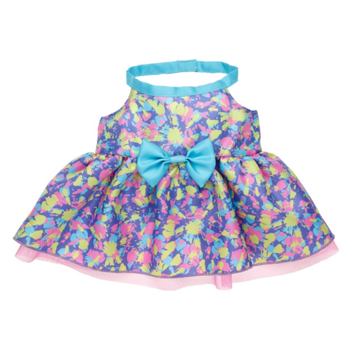 VESTIDO TIE DYE CORAZONES PARA MASCOTAS DE PELUCHE - 2