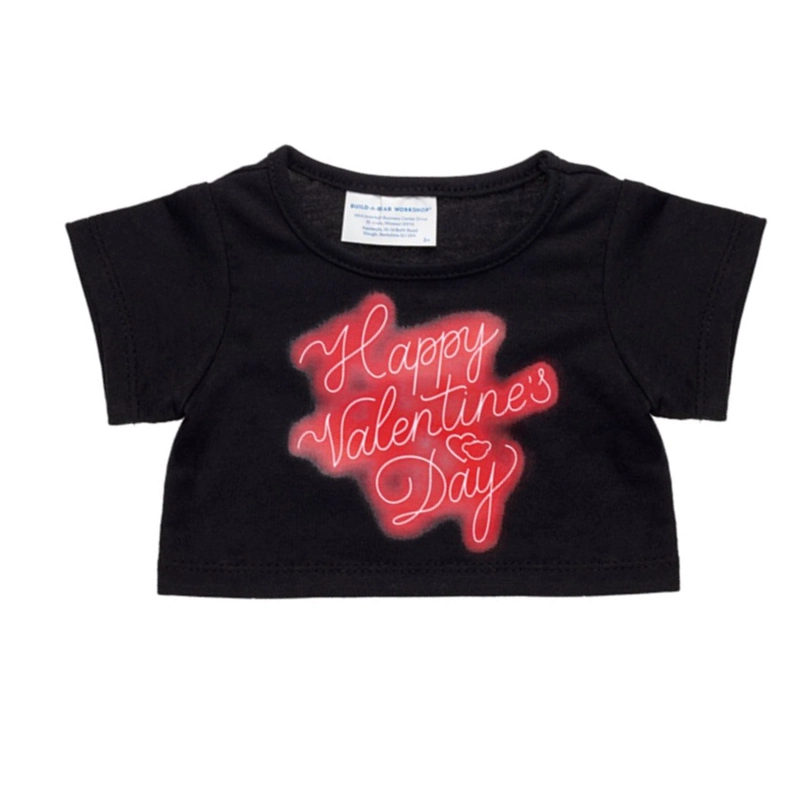 POLERA BUILD A BEAR NEON SAN VALENTIN PARA PELUCHE - 1