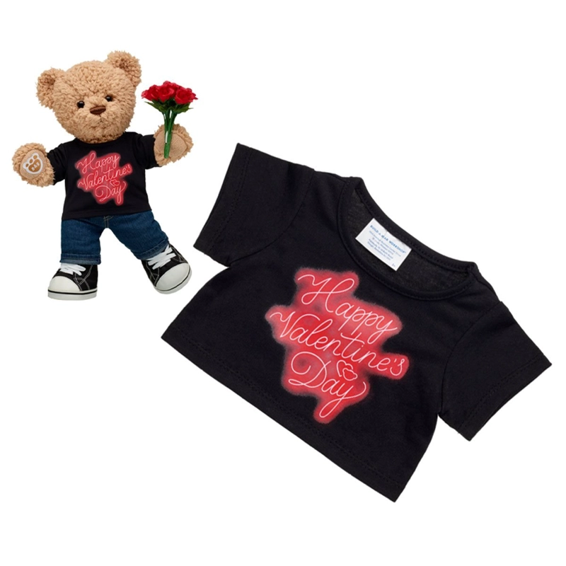 POLERA BUILD A BEAR NEON SAN VALENTIN PARA PELUCHE - 2