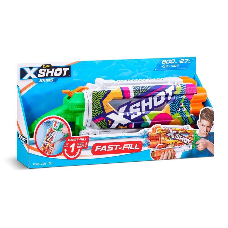 LANZADOR DE AGUA X SHOT 800 ML SISTEMA FAST FILL - RIPPLE - 4