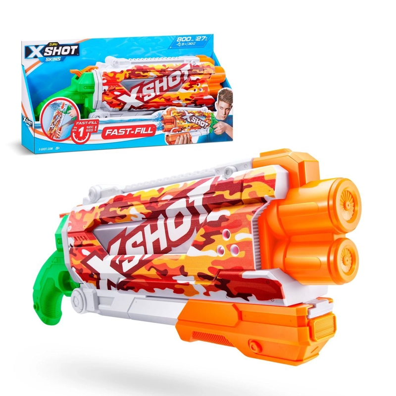 LANZADOR DE AGUA X SHOT 800 ML SISTEMA FAST FILL - SUN CAMO - 1