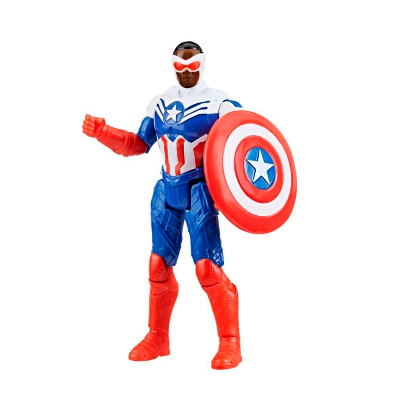 FIGURA AVENGERS MULTICOLOR 10 CM CAPITAN AMÉRICA - 2