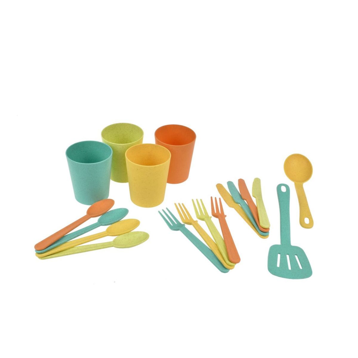PLAYSET ANSALDO MULTICOLOR COCINA 25 PIEZAS MATERIAL RECICLABLE - 1