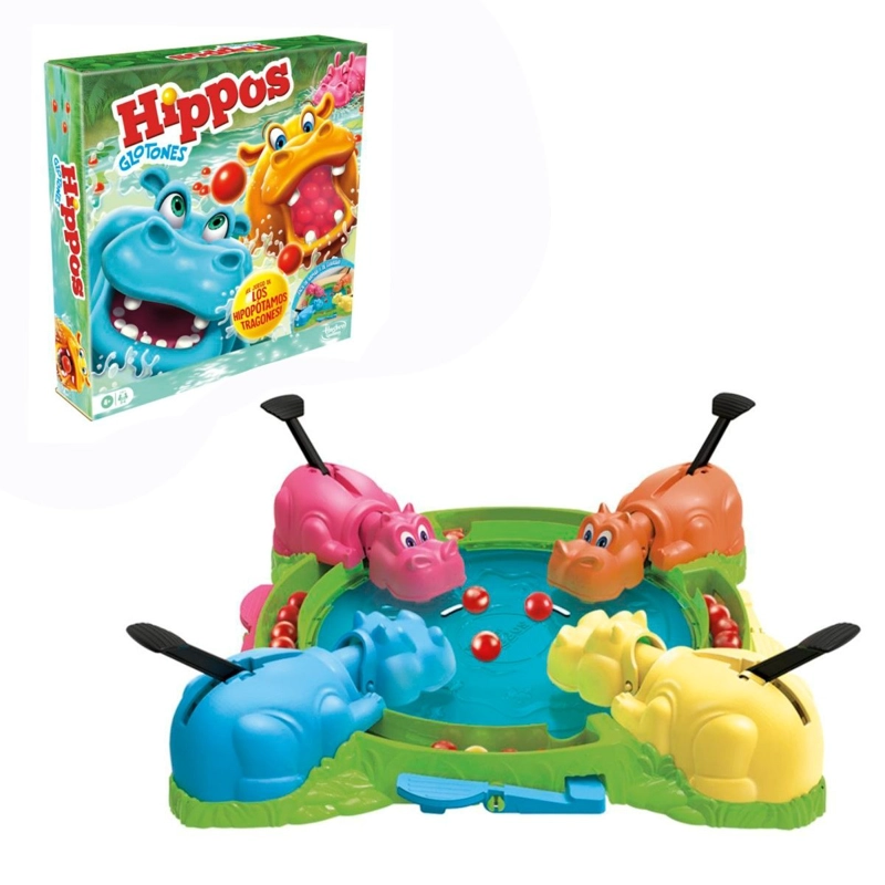 JUEGO MESA ANSALDO HIPPOS GLOTONES REFRESH - 1
