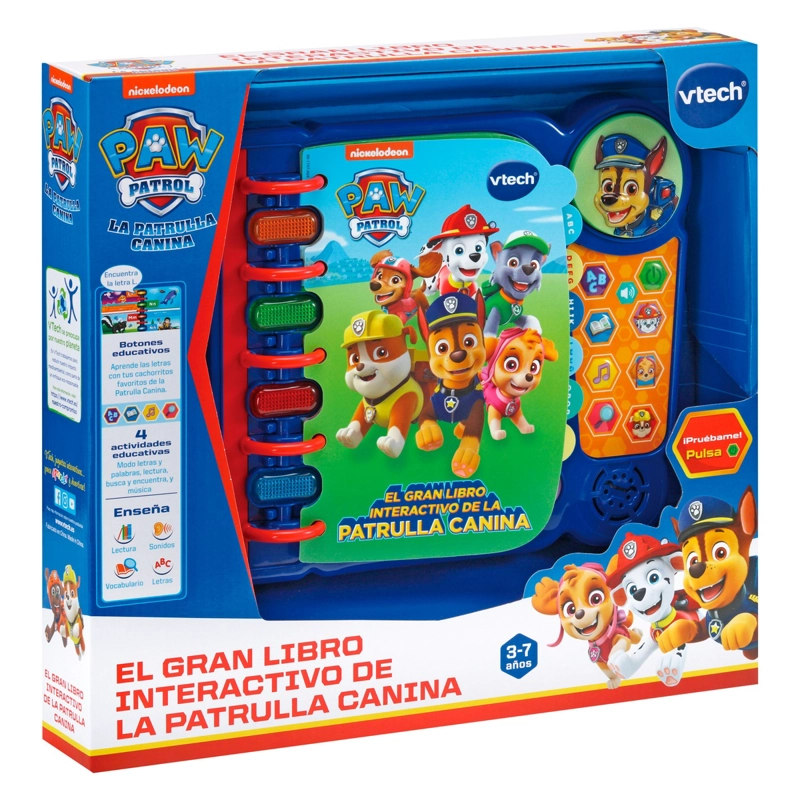 LIBRO INTERACTIVO PAW PATROL 10 ANIVERSARIO VTECH - 3