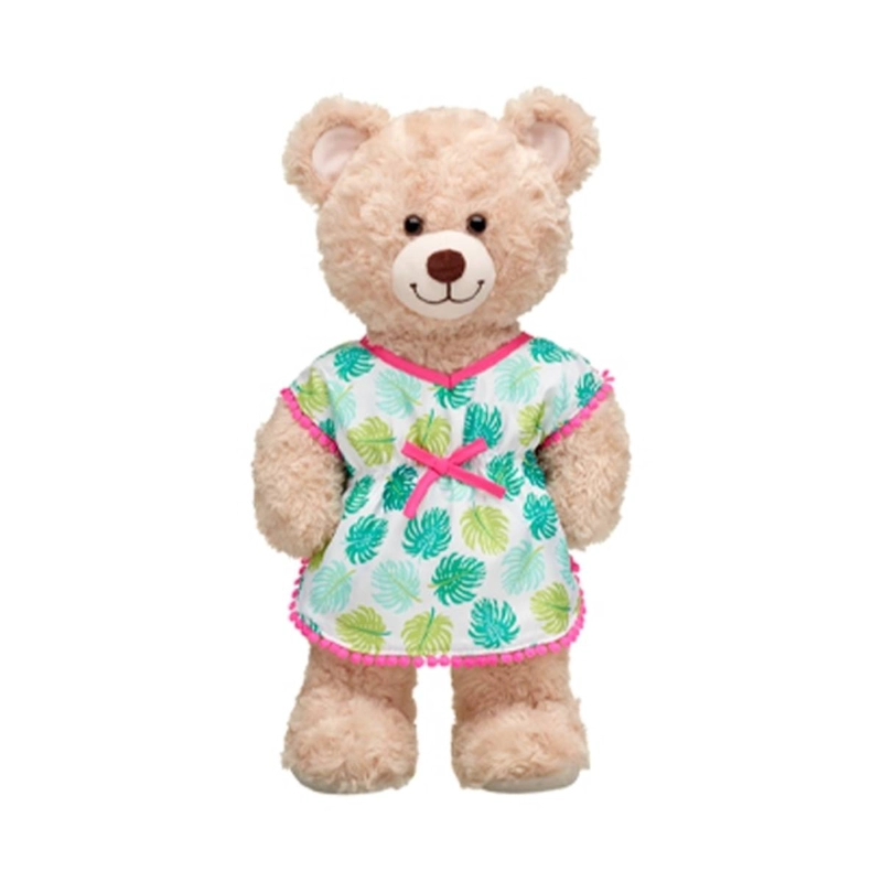 SALIDA DE BAÑO BUILD A BEAR HOJAS PALMERAS PARA PELUCHES - 3