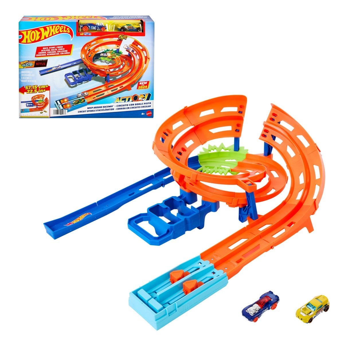 PISTA HOT WHEELS 1:64 CIRCUITO GIRO VELOZ - 1