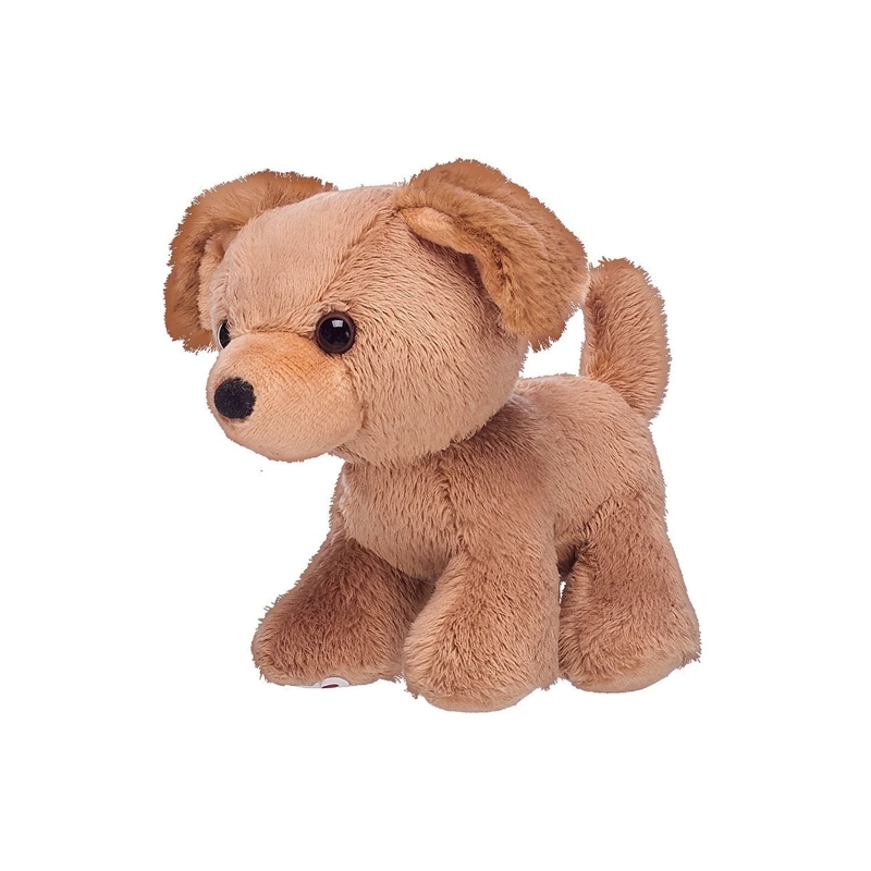 MINI PELUCHE BUILD A BEAR CACHORRO CAFE  OSCURO - 1