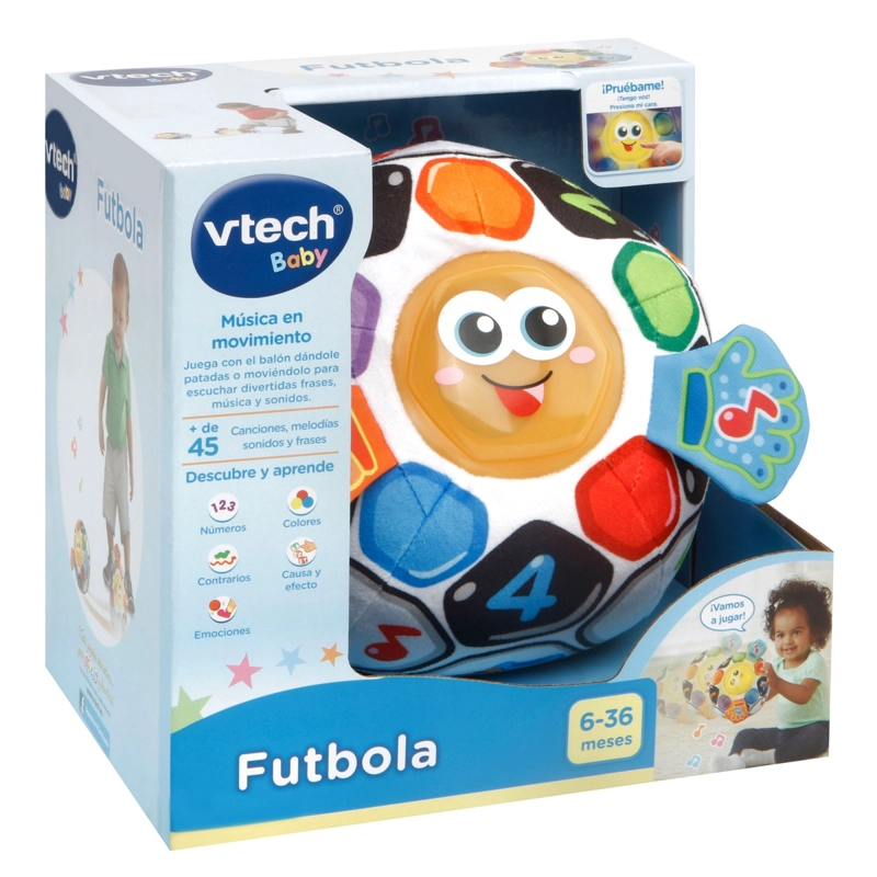 JUGUETE INTERACTIVO VTECH PARA BEBE  FUTBOL EDUCATIVO - 3