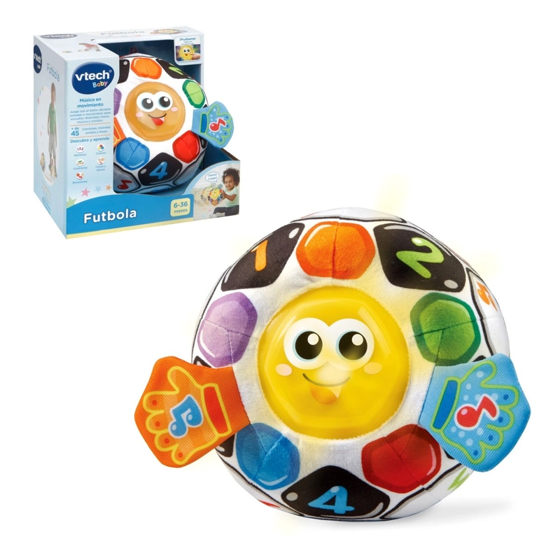 JUGUETE INTERACTIVO VTECH PARA BEBE  FUTBOL EDUCATIVO - 4