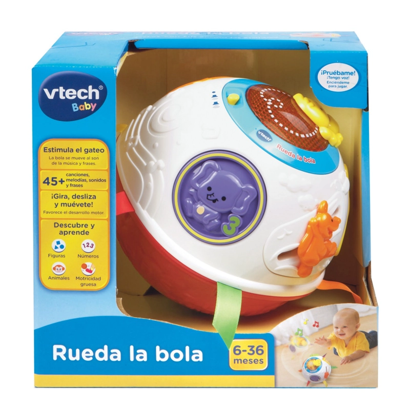 JUGUETE INTERACTIVO VTECH PARA BEBE  FUTBOL EDUCATIVO - 5
