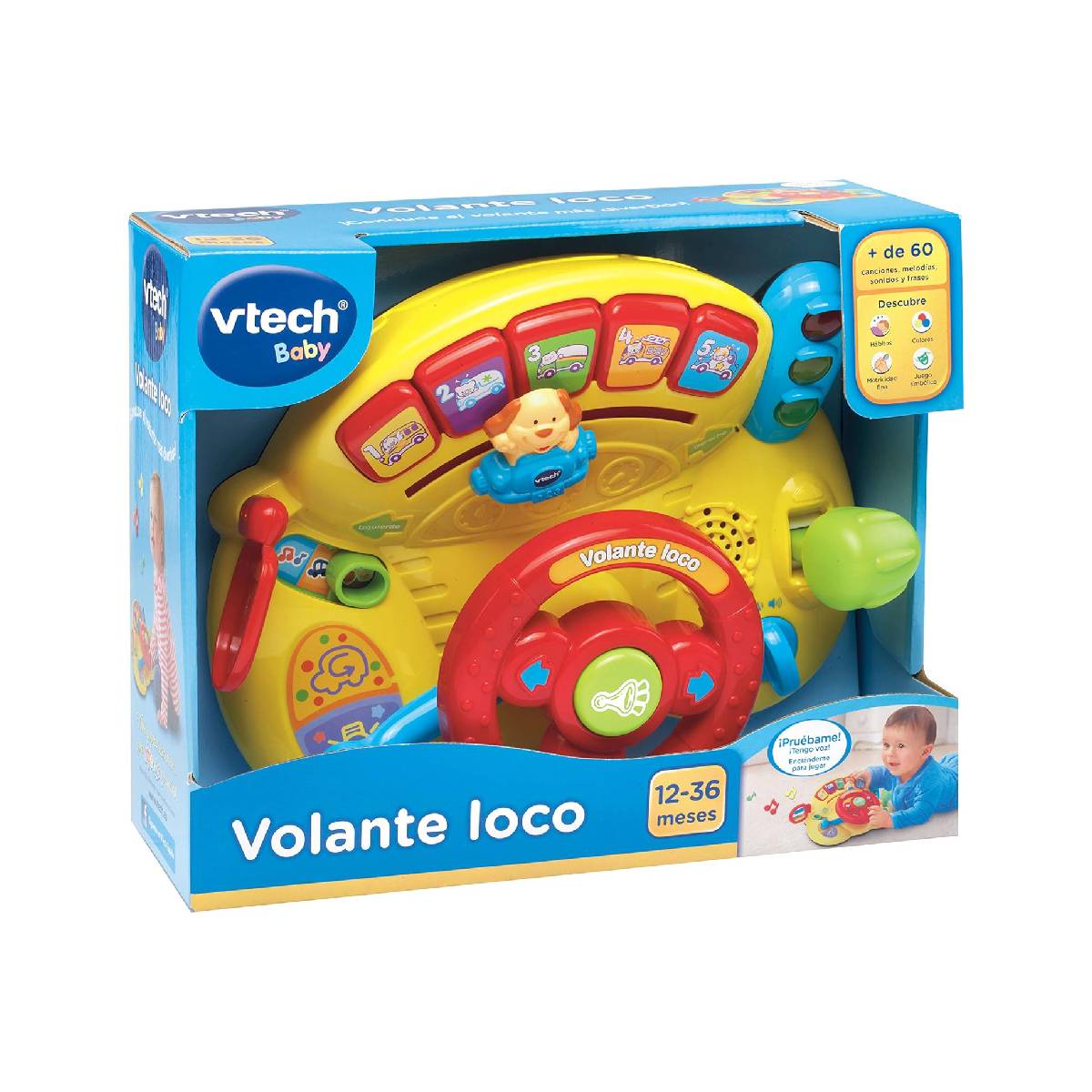 JUGUETE INTERACTIVO VTECH VOLENTE LOCO MULTICOLOR - 4