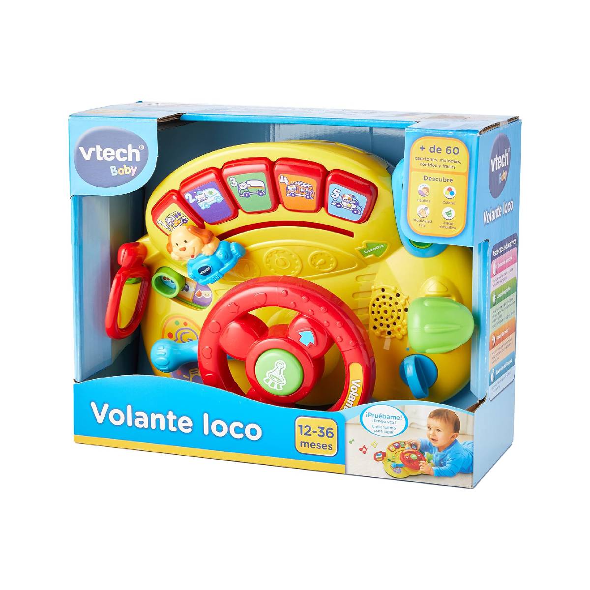 JUGUETE INTERACTIVO VTECH VOLENTE LOCO MULTICOLOR - 5