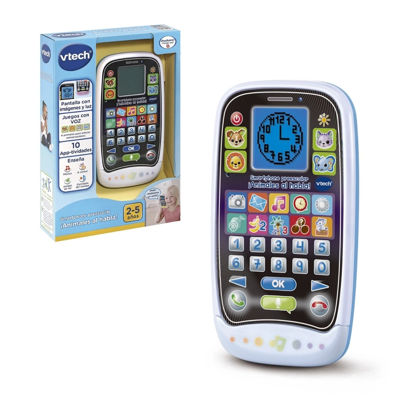 SMARTPHONE PREESCOLAR VTECH ANIMALES AL HABLA EDUCATIVO - 1