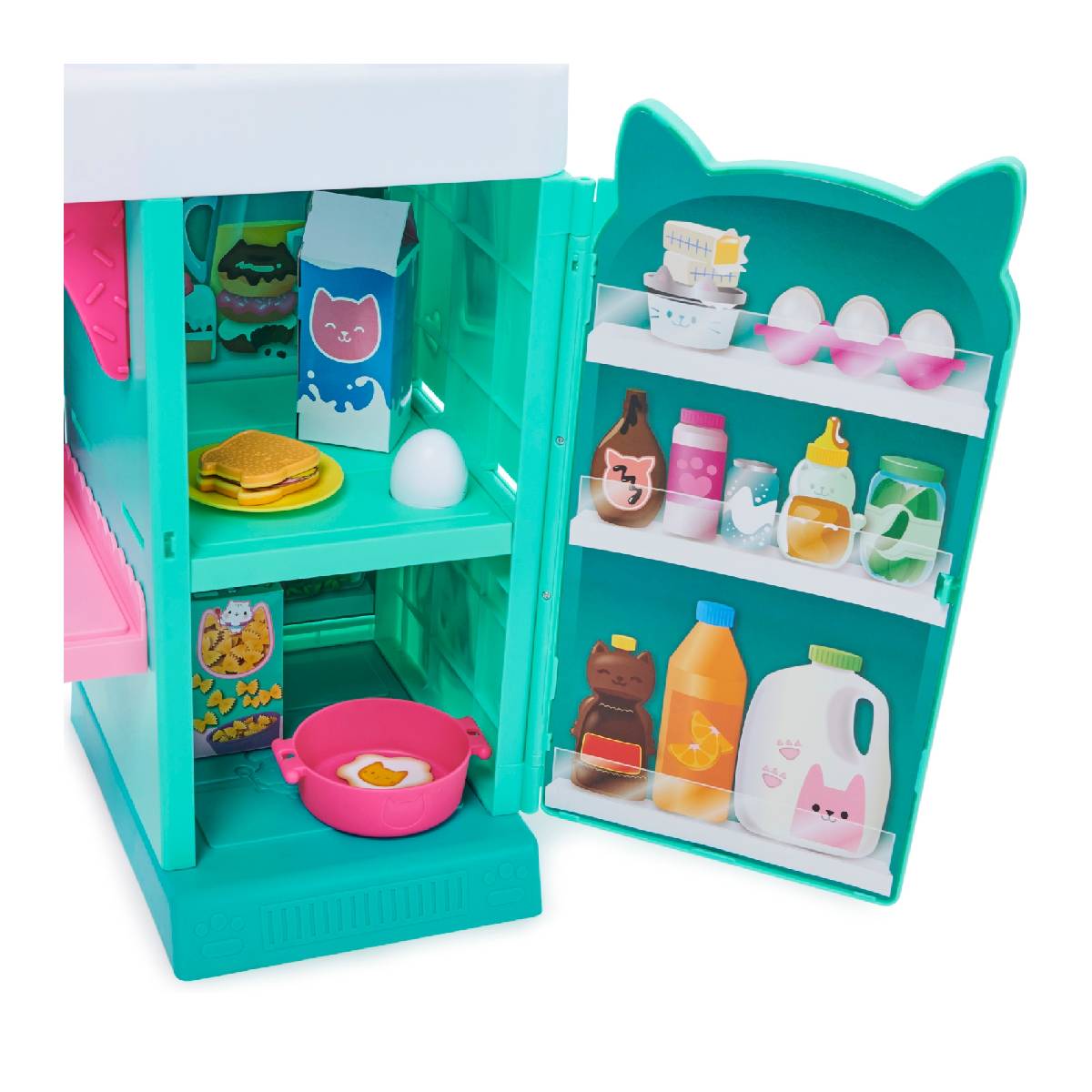 JUGUETE ANSALDO GABBY COCINA PARA CREAR CON CAKEY CON SONIDO Y ACCESORIOS - 4
