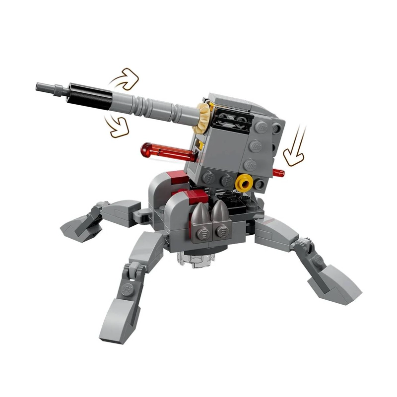 PACK DE COMBATE CLON TROOPERS DE LA 501 LEGO STAR WARS - 4