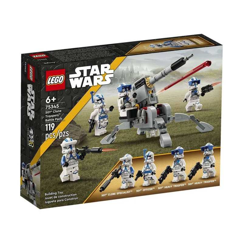 PACK DE COMBATE CLON TROOPERS DE LA 501 LEGO STAR WARS - 7