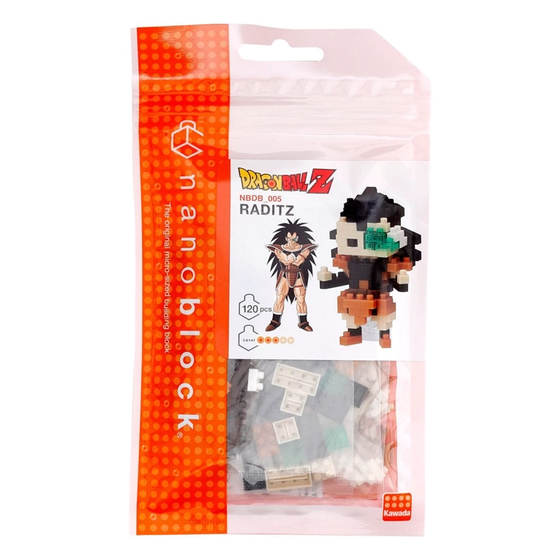 FIGURA COLECCIONABLE ANSALDO NANOBLOCK SERIE DRAGON BALL Z DE BANDAI RADITZ - 1