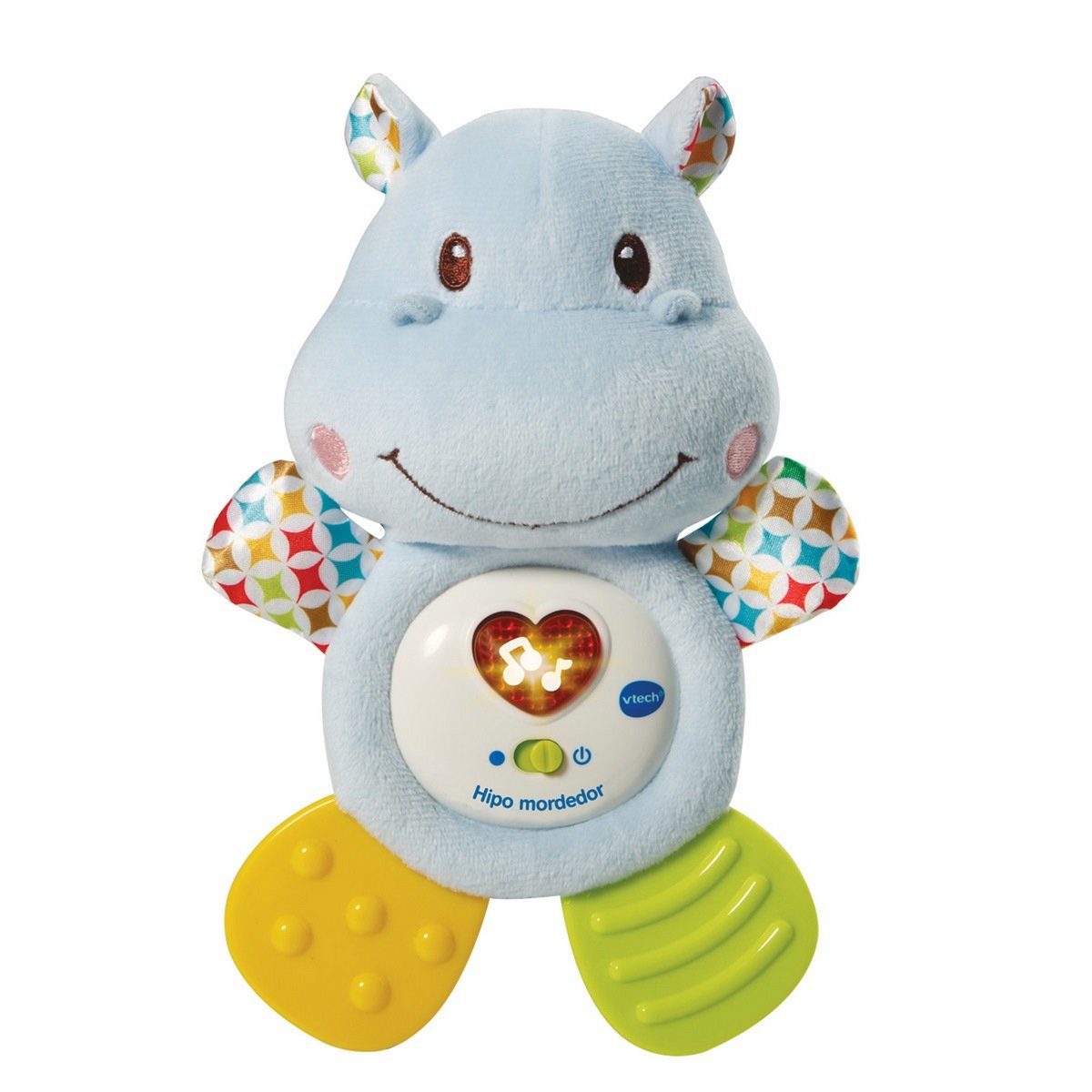 SONAJERO PELUCHE VTECH HIPO MORDEDOR PARA BEBE - 1