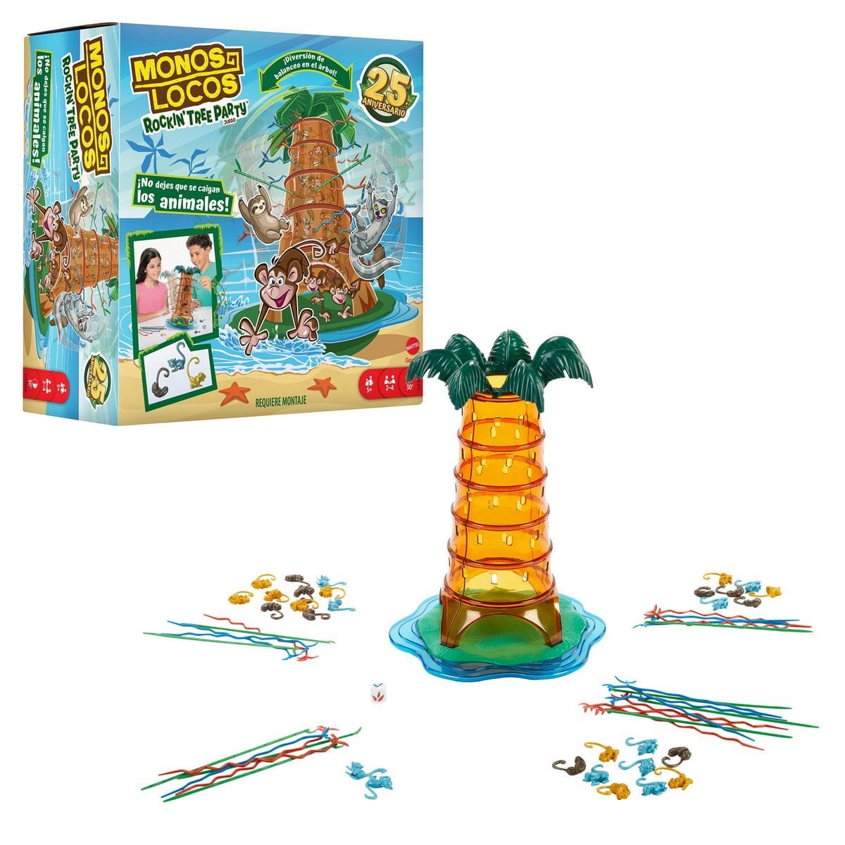 JUEGO ANSALDO MONOS LOCOS REFRESH - 1
