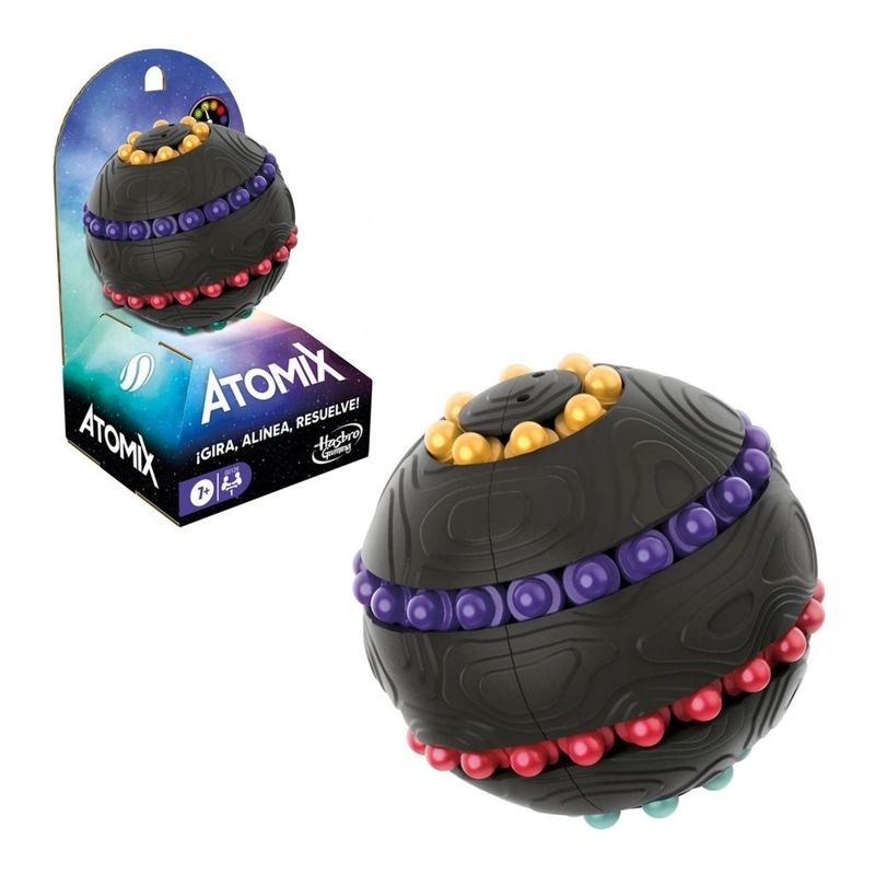 JUEGO DE MESA HASBRO GAMING ATOMIX ROMPECABEZAS 3D - 1