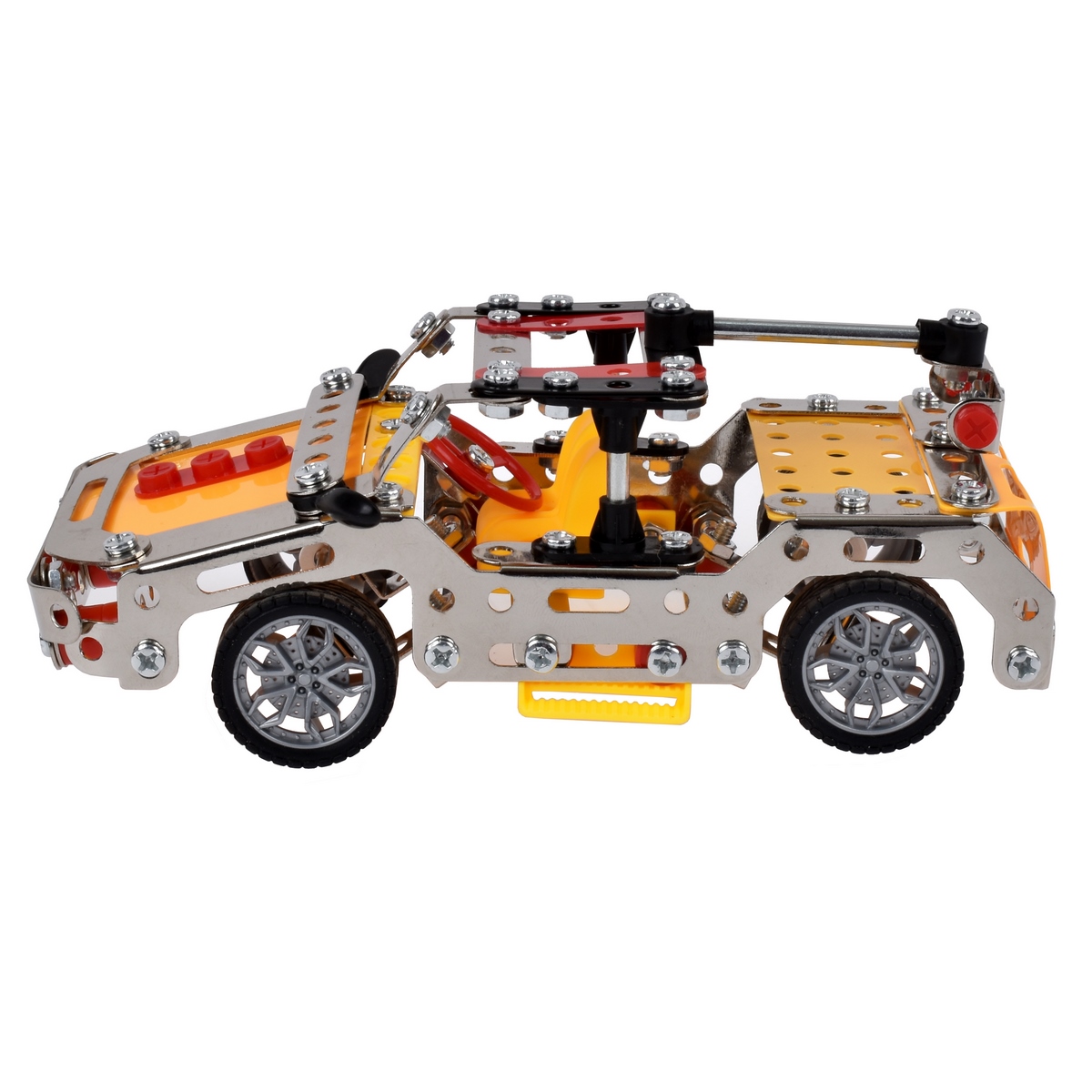 MECANO METALICO ANSALDO 202 PIEZAS CAMIONETA CONSTRUCCION - 4