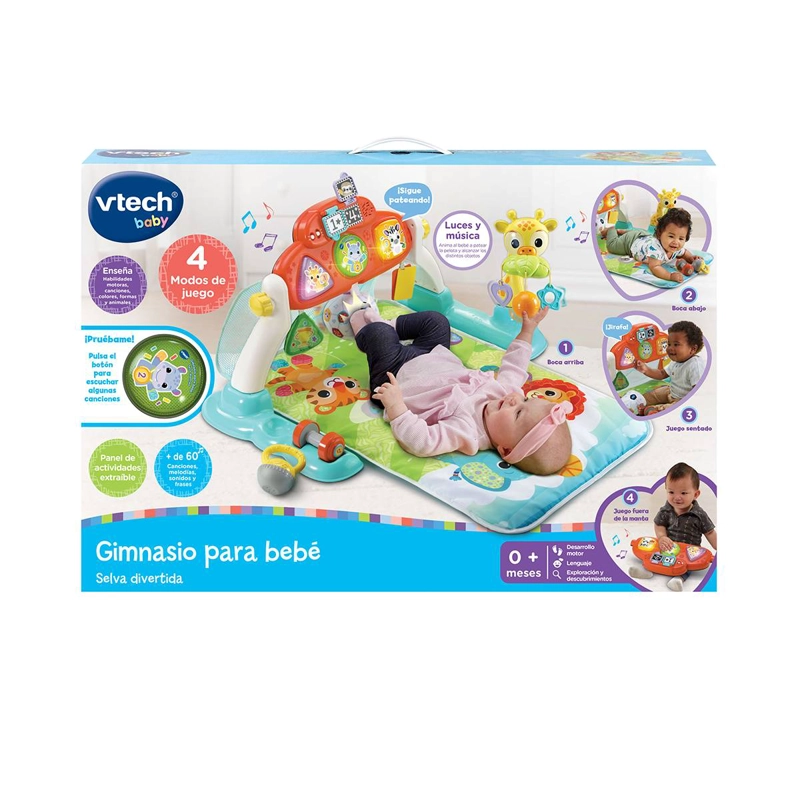 GIMNASIO VTECH PARA BEBE  SELVA DIVERTIDA EDUCATIVO - 7