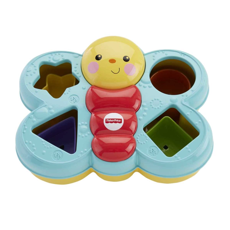 JUGUETE DIDACTICO FISHER PRICE MARIPOSA BLOQUES PARA BEBE - 2