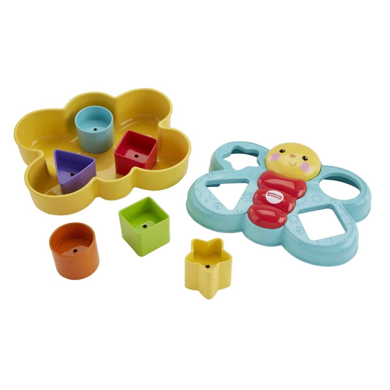 JUGUETE DIDACTICO FISHER PRICE MARIPOSA BLOQUES PARA BEBE - 5