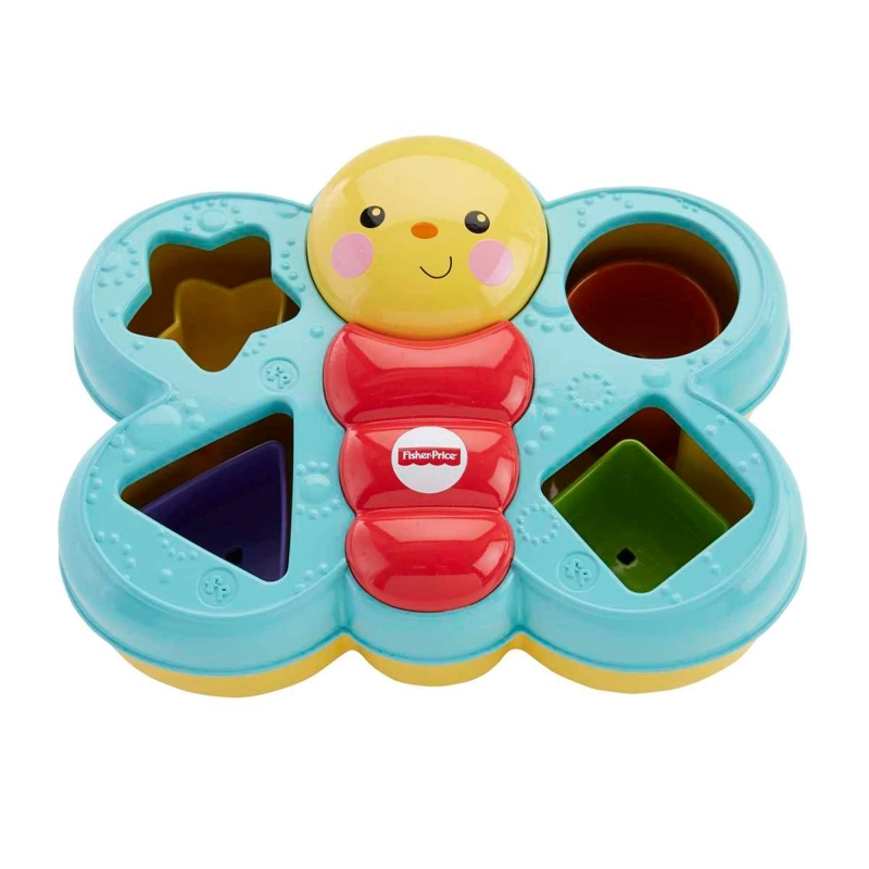 JUGUETE DIDACTICO FISHER PRICE MARIPOSA BLOQUES PARA BEBE - 8